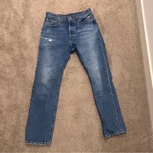 Levi’s straight leg denim